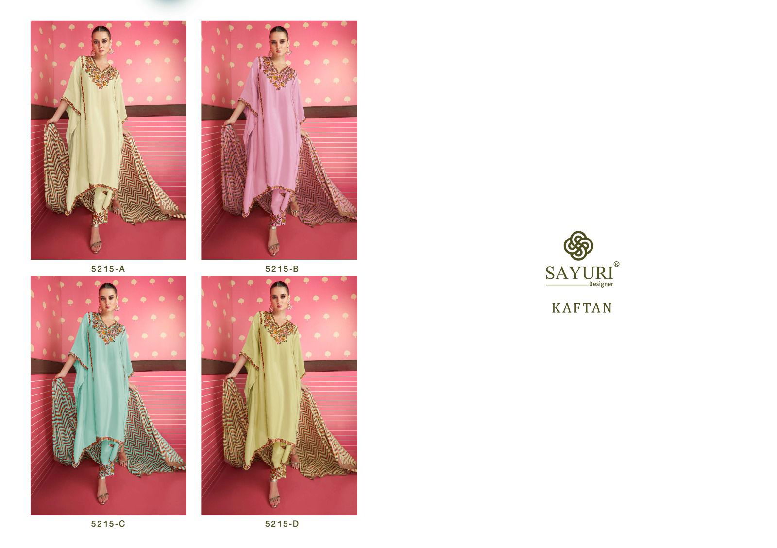 Adonia Kaftan By Sayuri Kaftan Designer Salwar Suits